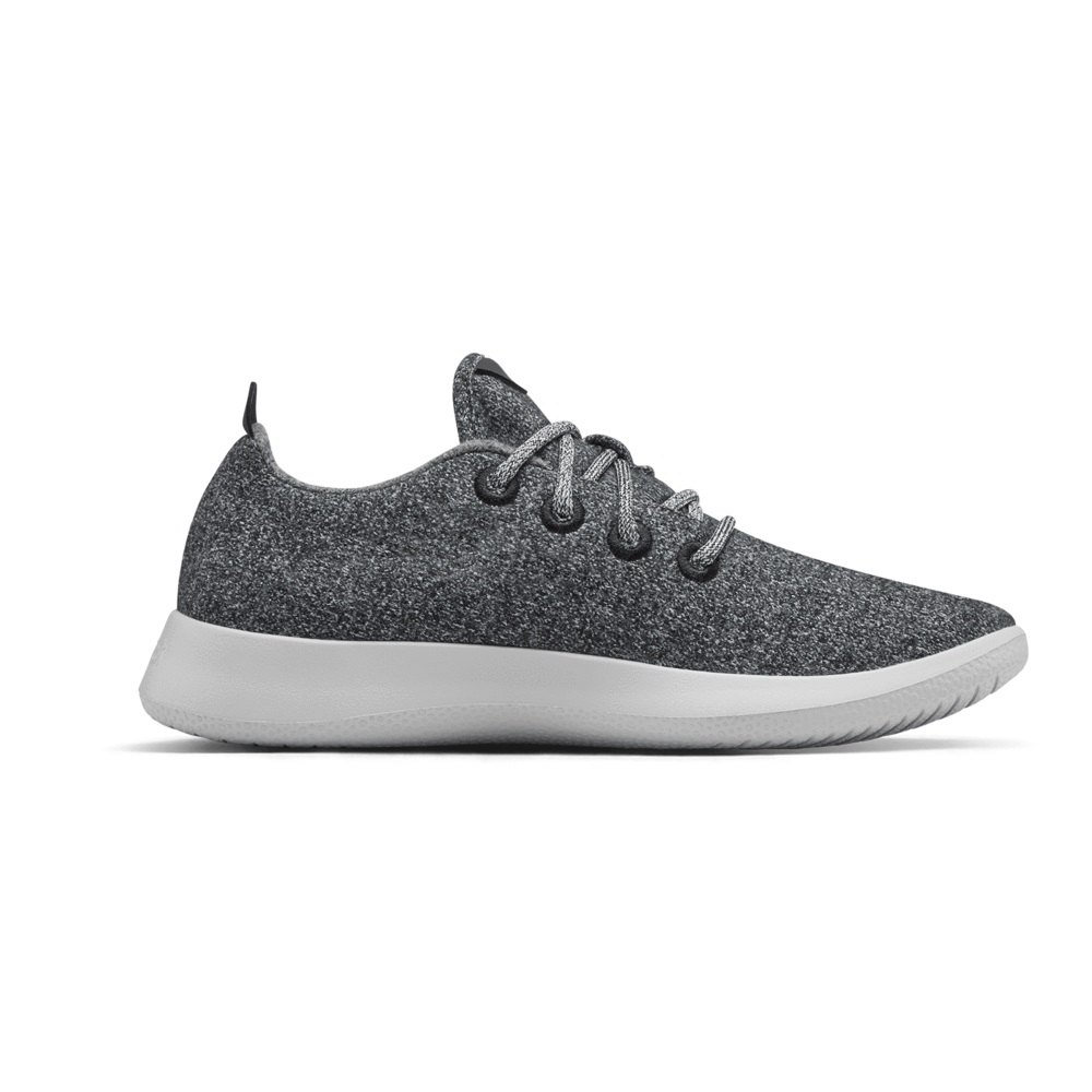 Allbirds Men\'s Wool Runners - Sneakers Dark Grey - VHA936128